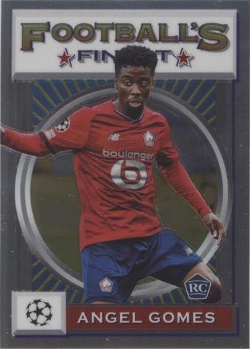 2021-22 Topps Finest Flashbacks UCL Angel Gomes #107