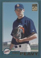 2001 Topps Traded & Rookies - Jake Peavy #T175
