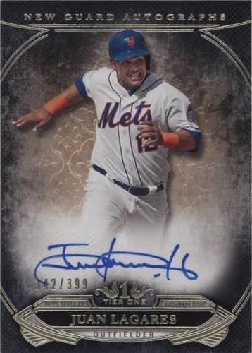 2015 Topps Tier One - Juan Lagares #NGA-JLG