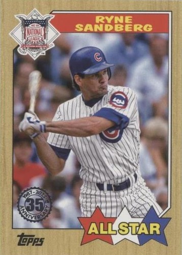 2022 Topps Series 2 - Ryne Sandberg #87AS-17
