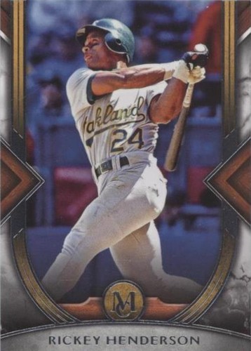 2022 Topps Museum Collection - Rickey Henderson #70