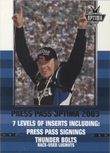 2003 Press Pass Optima - Ryan Newman #50