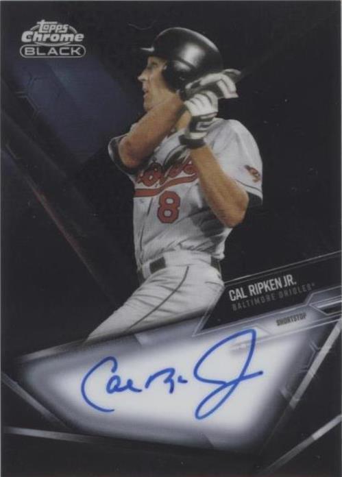 2021 Topps Chrome Black - Cal Ripken #CBA-CPJ