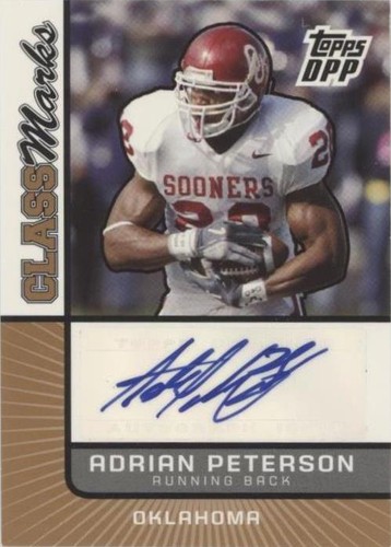 2007 Topps Draft Picks and Prospects (DPP) Adrian Peterson #CM-AP