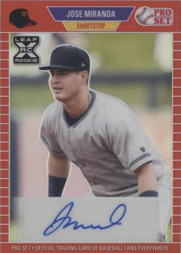 2021 Leaf Pro Set Metal - Jose Miranda #PA-JM3