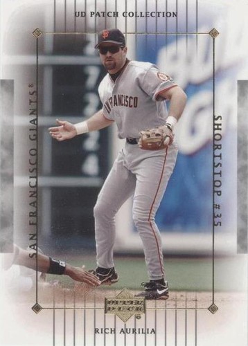 2003 Upper Deck Patch Collection - Rich Aurilia #93