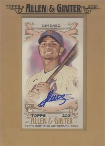 2021 Topps Allen & Ginter's - Andres Gimenez #FMA-AG