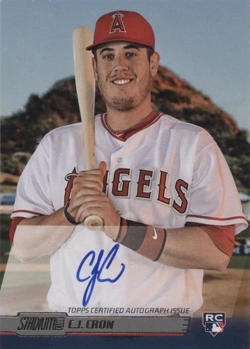 2014 Topps Stadium Club - C.J. Cron #SCA-CCR