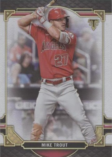 2022 Topps Triple Threads - Mike Trout #35