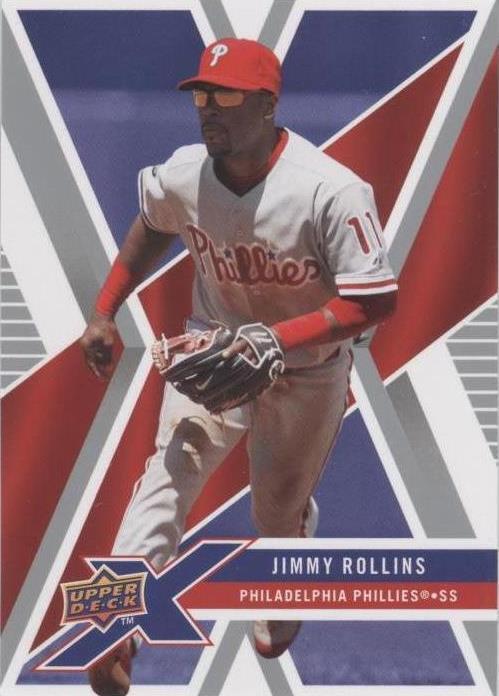 2008 Upper Deck X - Jimmy Rollins #75