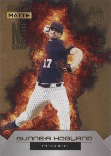 2022 Wild Card MATTE National Convention - Gunner Hogland #RHN-3