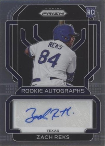 2022 Panini Prizm - Zach Reks #RA-ZR