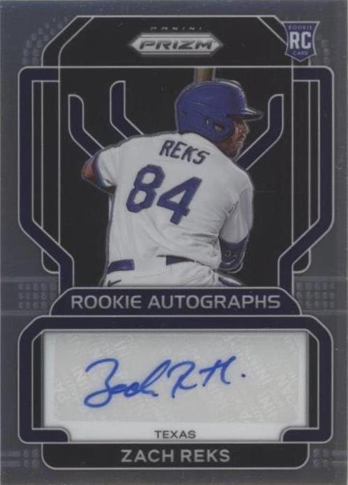 2022 Panini Prizm - Zach Reks #RA-ZR