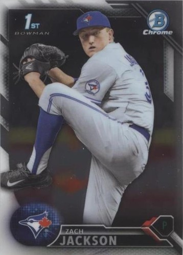 2016 Bowman Draft - Zach Jackson #BDC-116