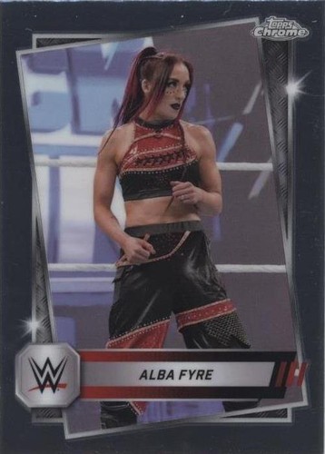 2025 Topps Chrome WWE - Alba Fyre #88