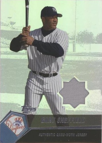 2004 Topps Clubhouse Collection - Gary Sheffield #GS