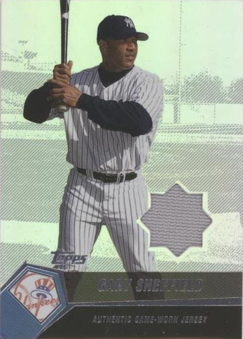 2004 Topps Clubhouse Collection - Gary Sheffield #GS