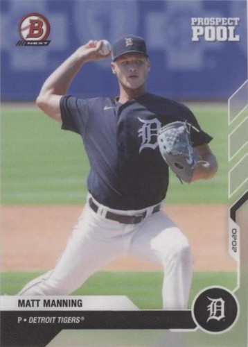 2020-21 Bowman Next Topps Now Prospect Pool - Matt Manning #PP-20