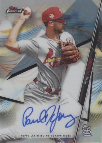 2020 Topps Finest - Paul DeJong #FA-PD