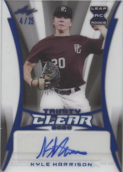 2020 Leaf Trinity - Kyle Harrison #CA-KH1