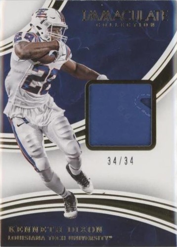 2016 Panini Immaculate Collection Collegiate Kenneth Dixon #16