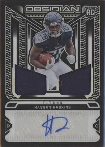 2022 Panini Obsidian Hassan Haskins #RJI-HHA