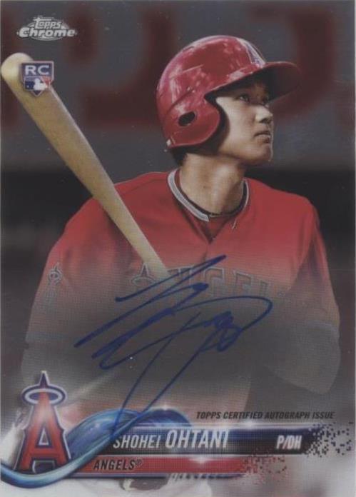 2018 Topps Chrome - Shohei Ohtani #RA-SO