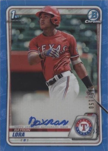 2020 Bowman - Bayron Lora #CPA-BL