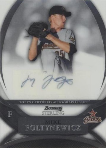 2010 Bowman Sterling - Mike Foltynewicz #BSP-MF