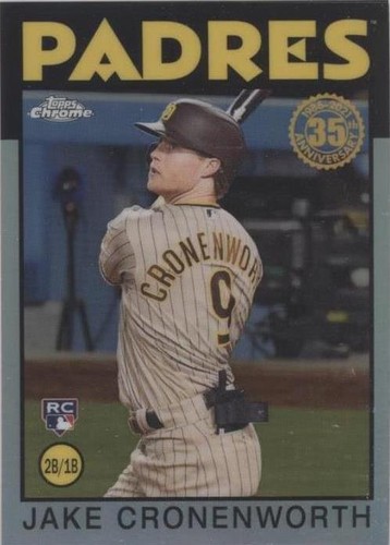 2021 Topps Chrome - Jake Cronenworth #86BC-18