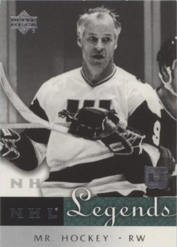 2001-02 Upper Deck Legends - Gordie Howe #26