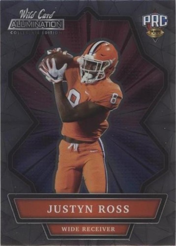 2021 Wild Card Alumination NIL Collegiate Edition Justyn Ross #ANBC-46