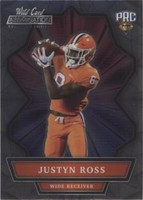2021 Wild Card Alumination NIL Collegiate Edition Justyn Ross #ANBC-46