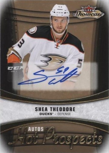 2015-16 Upper Deck Fleer Showcase - Shea Theodore #131
