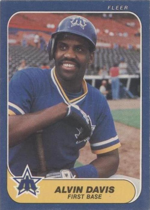 Fleer 1986 - Alvin Davis #464