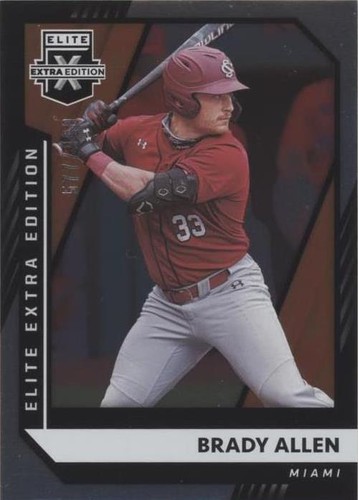 2021 Panini Elite Extra Edition - Brady Allen #149