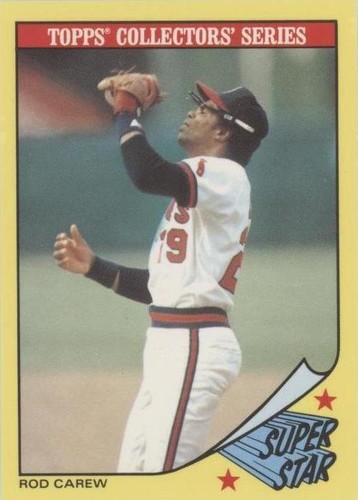 1986 Topps Woolworth's Super Stars - Rod Carew #6