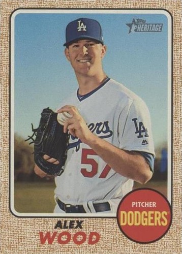 2017 Topps Heritage High Number - Alex Wood #602