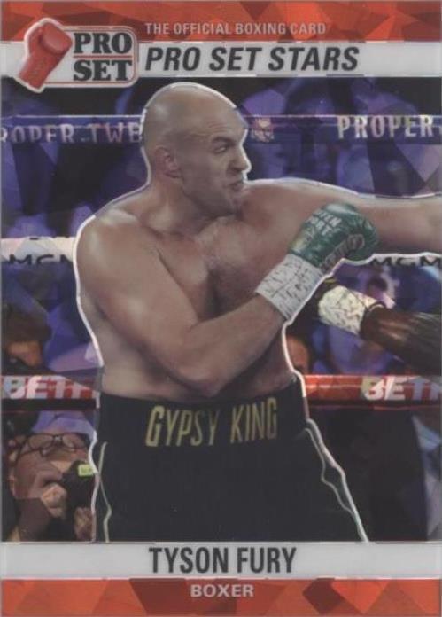 2021 Leaf Pro Set Stars Metal - Tyson Fury #05