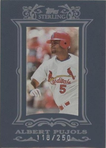 2007 Topps Sterling - Albert Pujols #170