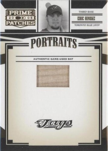 2005 Donruss Prime Patches - Eric Hinske #P-64