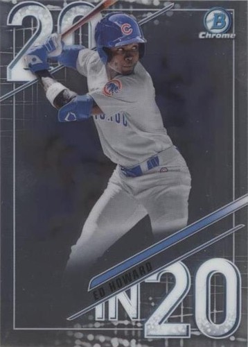 2020 Bowman Draft - Ed Howard #20IN20-EH