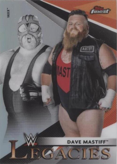 2021 Topps Finest WWE - Dave Mastiff #L-16