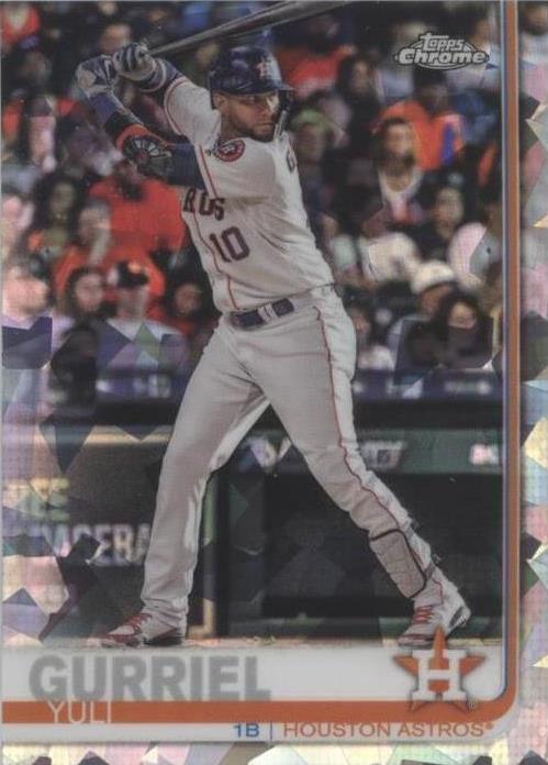 2019 Topps Chrome Sapphire Edition - Yuli Gurriel #55
