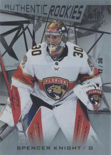 2021-22 Upper Deck SP Game Used - Spencer Knight #140