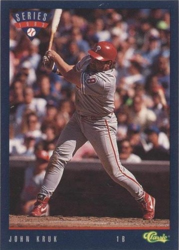 1993 Classic Update Blue Travel Edition - John Kruk #T50