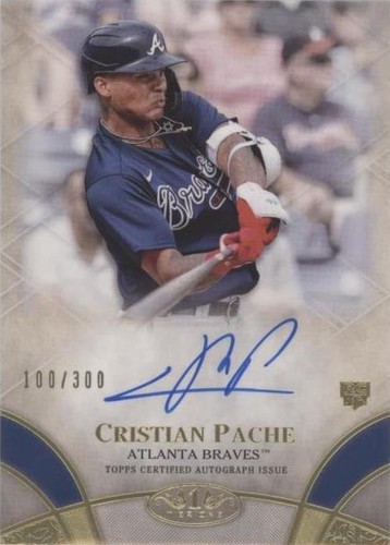 2021 Topps Tier One - Cristian Pache #BOA-CPA