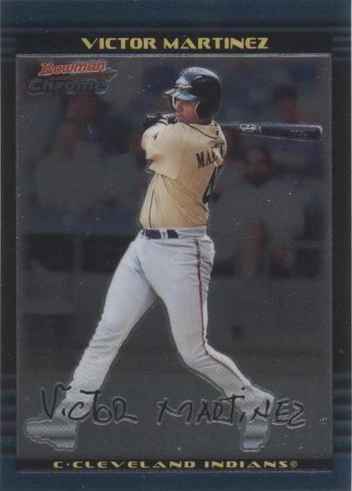Bowman Chrome Draft Picks & Prospects 2002 - Victor Martínez #BDP153