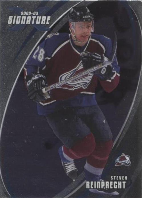 2002-03 In the Game Be A Player Signature Series - Steve Reinprecht #047