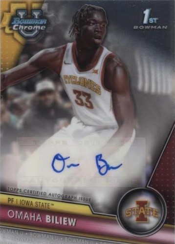 2023-24 Bowman University Chrome - Omaha Biliew #BCPA-OBI